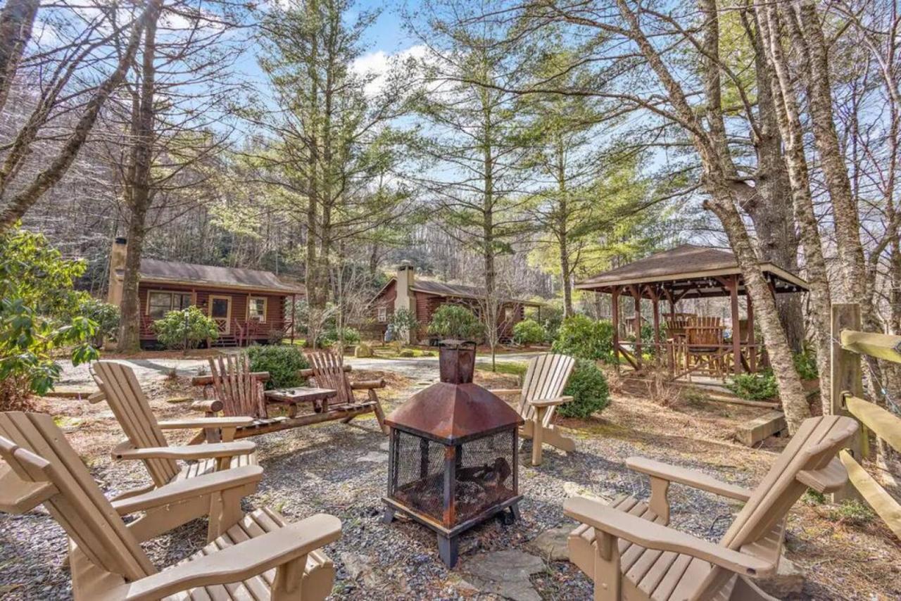 בלואינג רוק Picturesque Riverside Cabin With Fireplace And Porch מראה חיצוני תמונה
